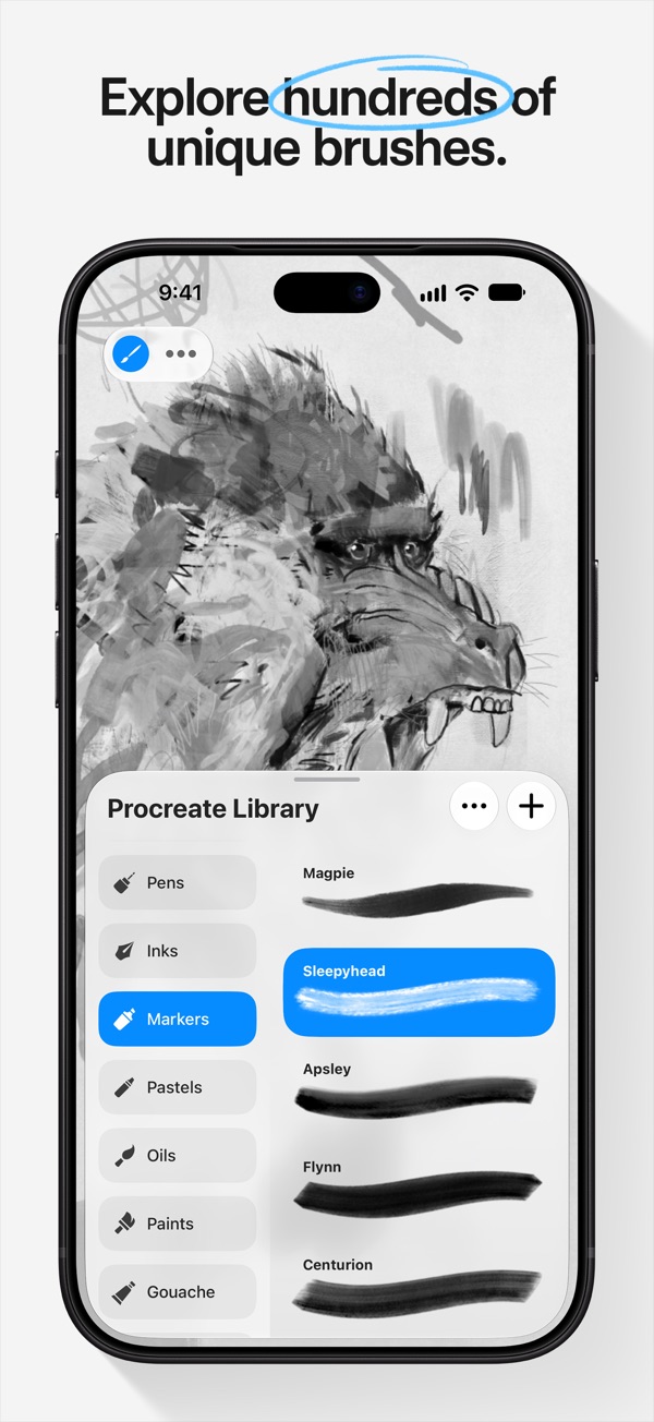 Procreate Pocket iPhone screenshot 3