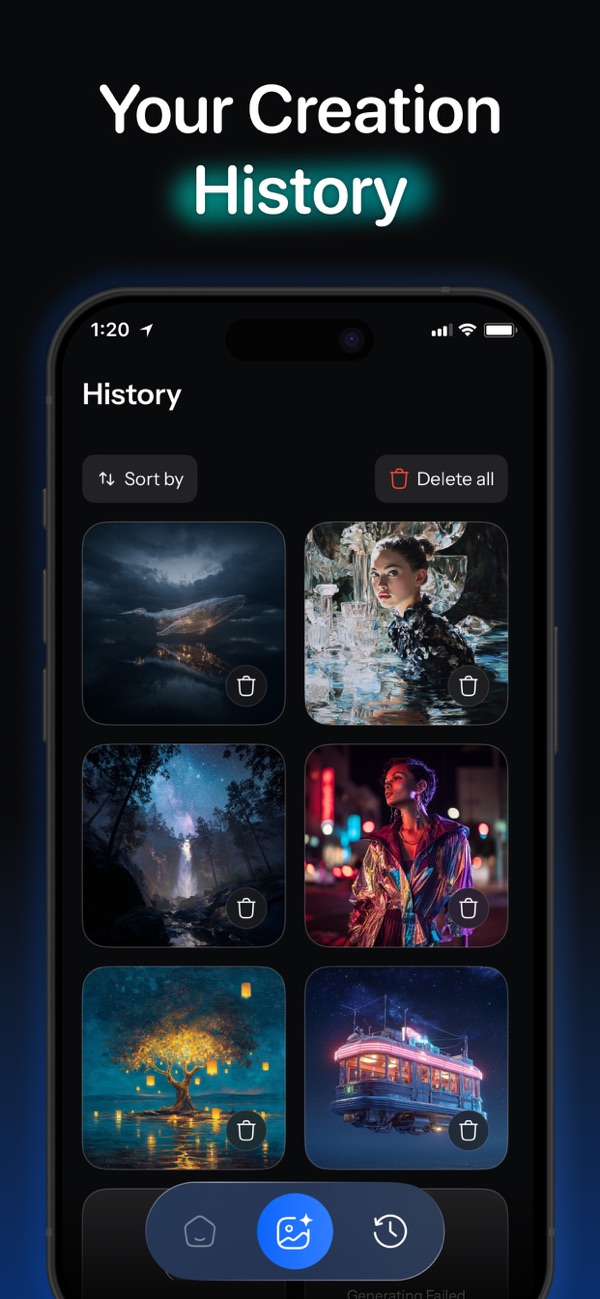 Prompts for Midjourney AI iPhone screenshot 5