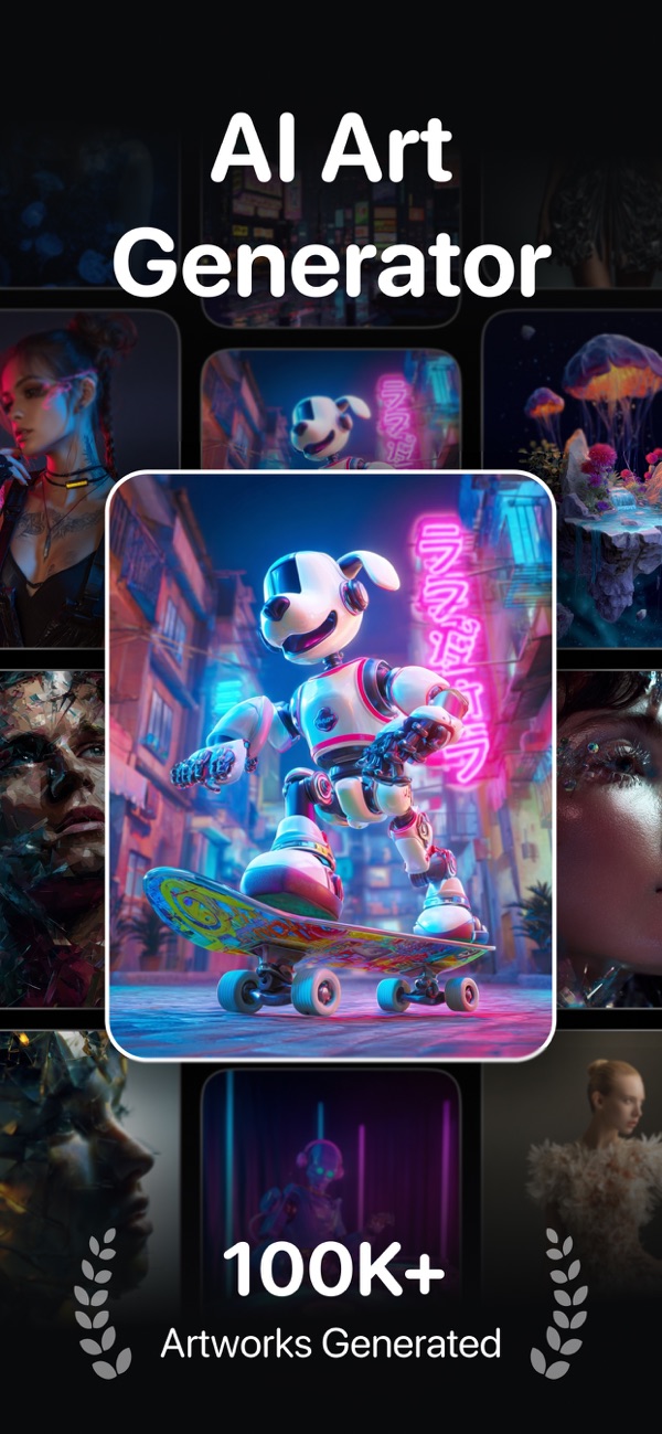 Prompts for Midjourney AI iPhone screenshot 1