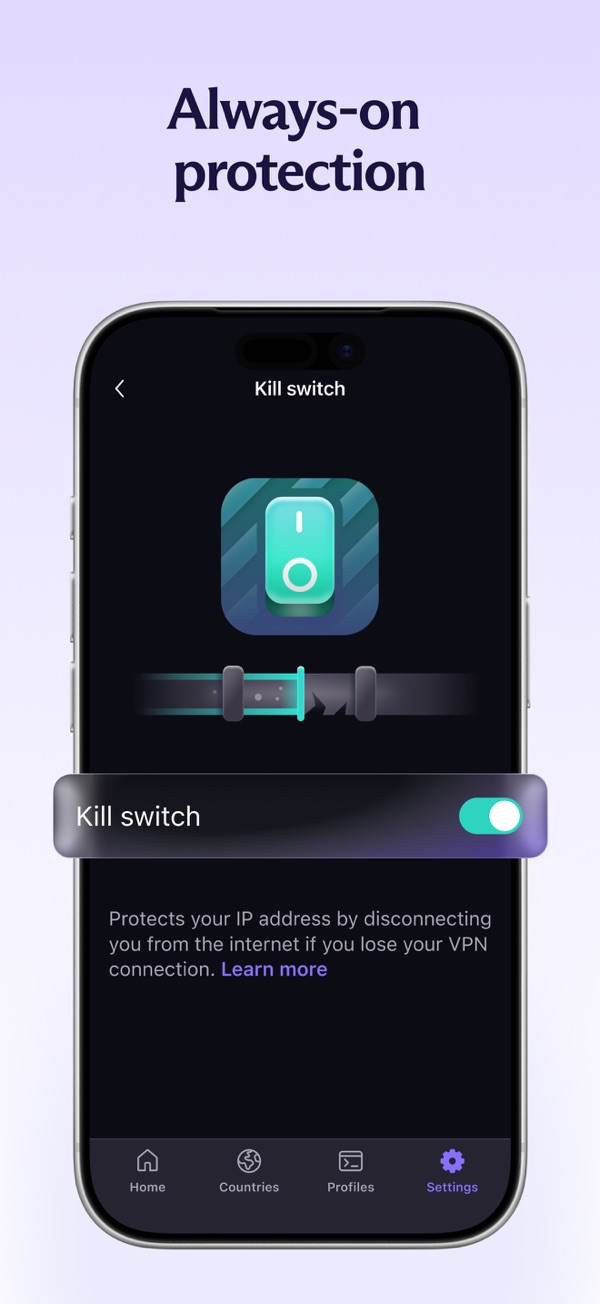Proton VPN iPhone screenshot 6