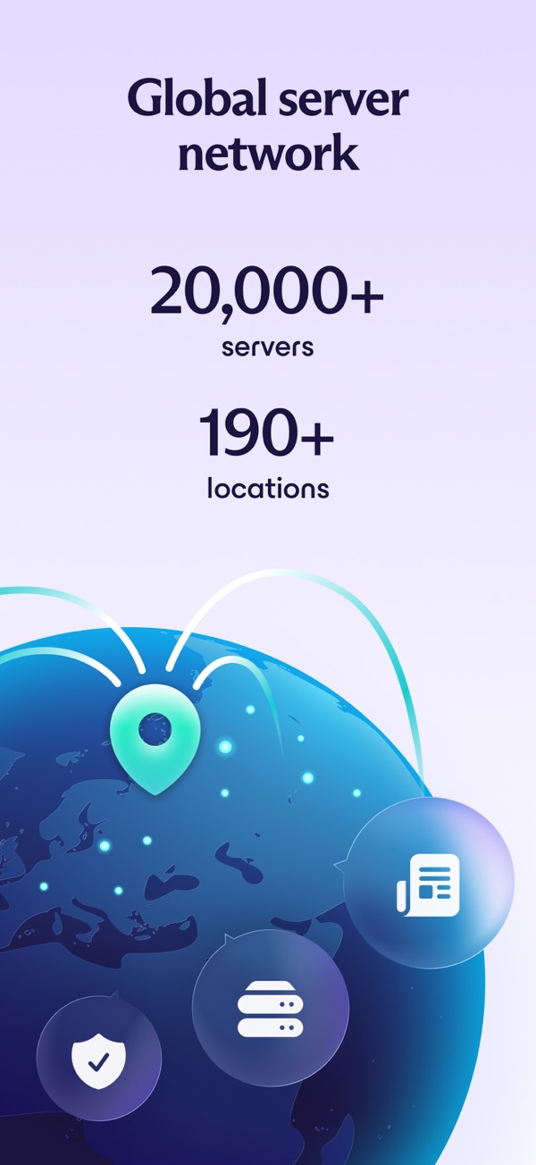 Proton VPN iPhone screenshot 2