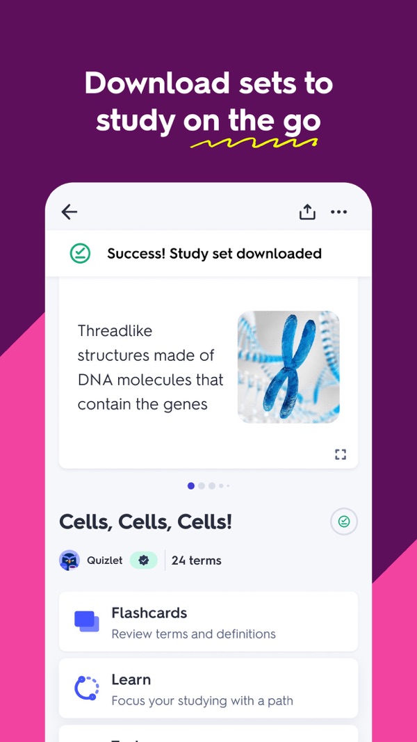 Quizlet iPhone screenshot 5