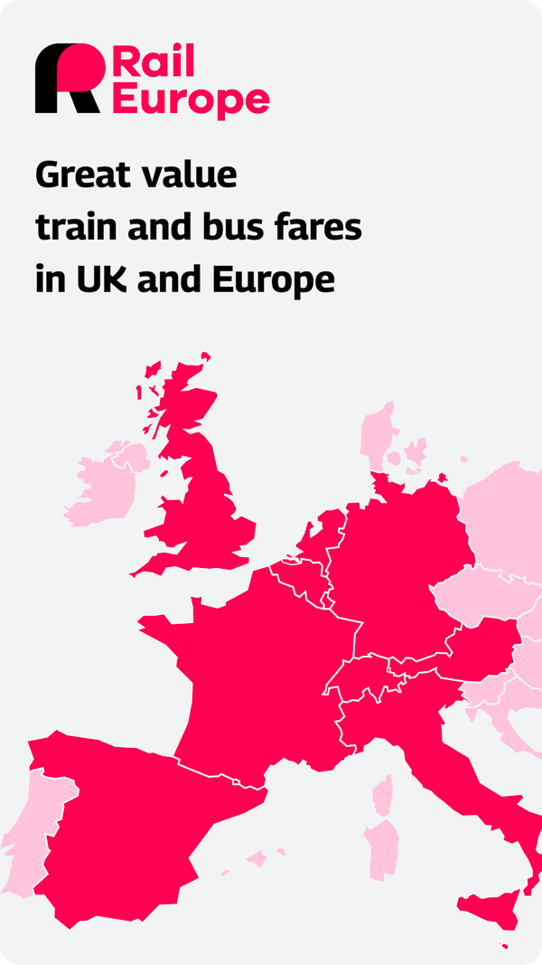 Rail Europe iPhone screenshot 1