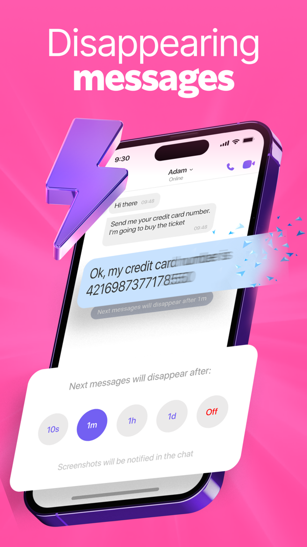 Rakuten Viber Messenger iPhone screenshot 4