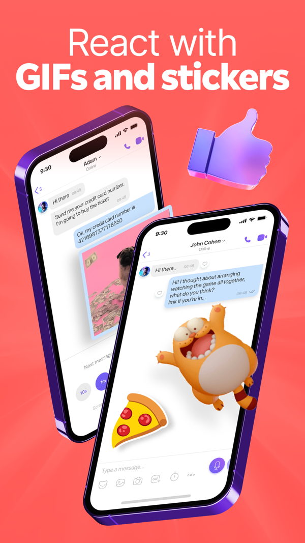 Rakuten Viber Messenger iPhone screenshot 5