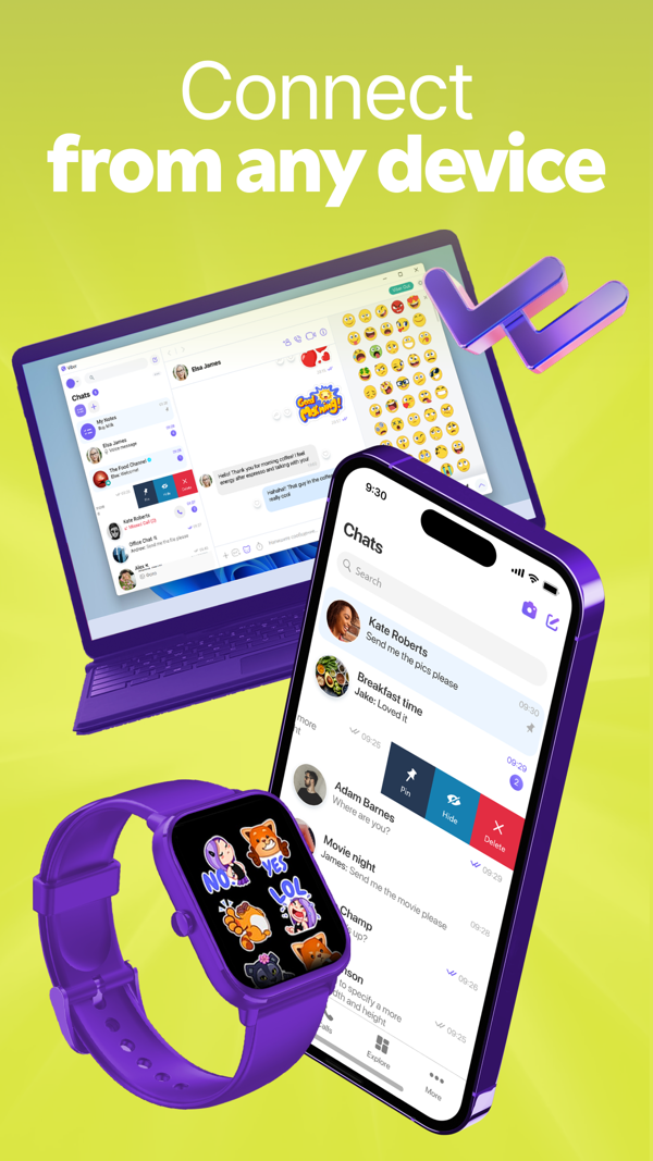 Rakuten Viber Messenger iPhone screenshot 6