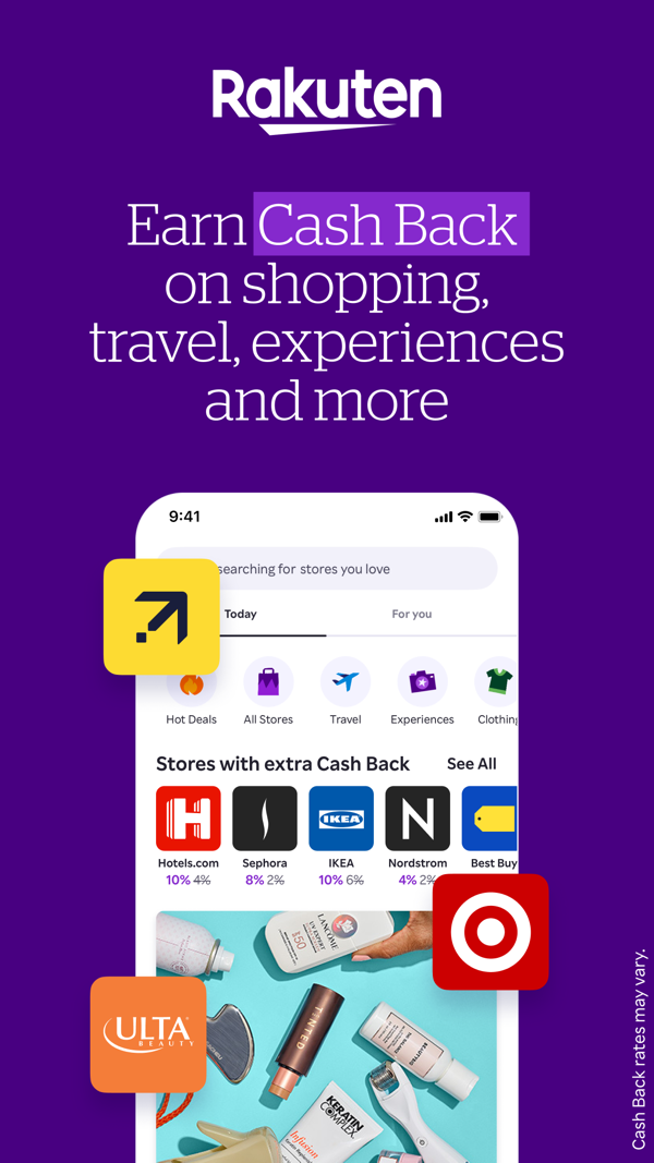 Rakuten iPhone screenshot 1