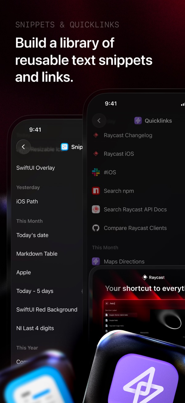Raycast iPhone screenshot 4
