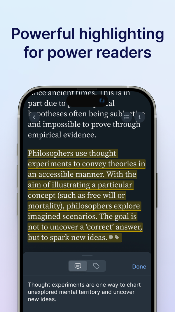 Readwise Reader iPhone screenshot 2