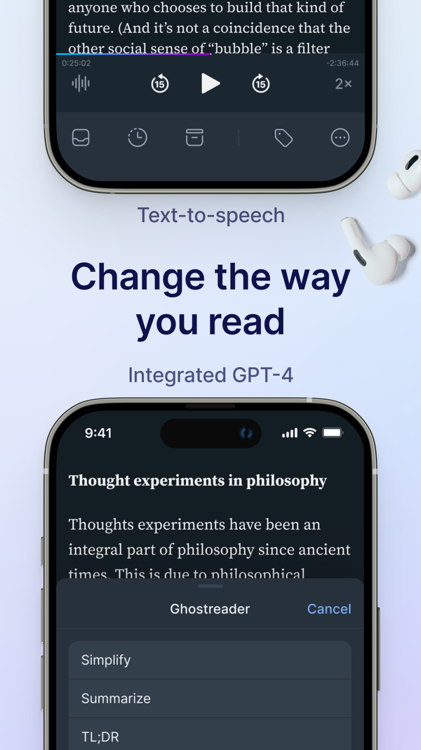 Readwise Reader iPhone screenshot 3