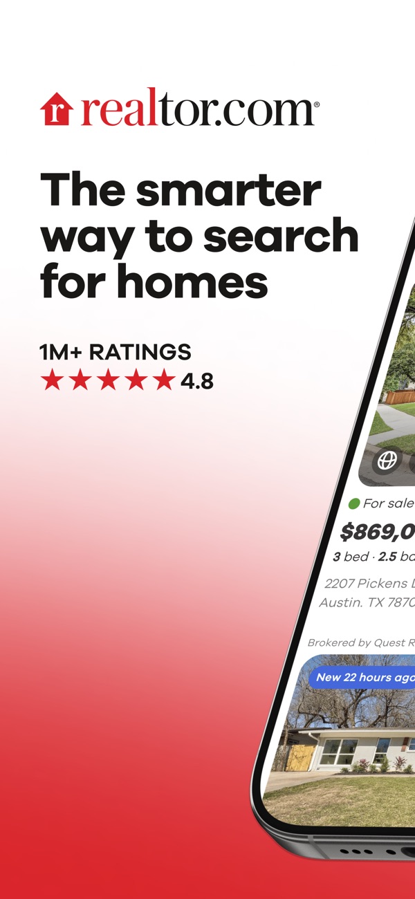 Realtor.com Real Estate & Rent iPhone screenshot 1