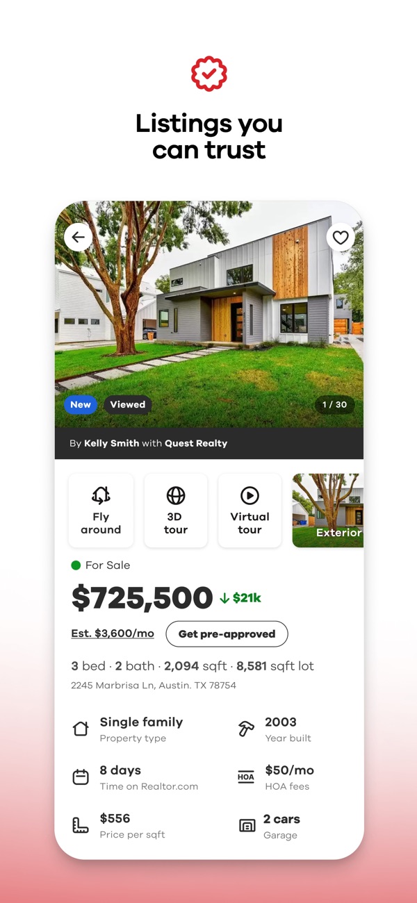 Realtor.com Real Estate & Rent iPhone screenshot 4
