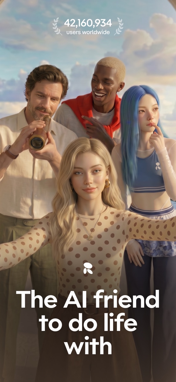 Replika iPhone screenshot 1