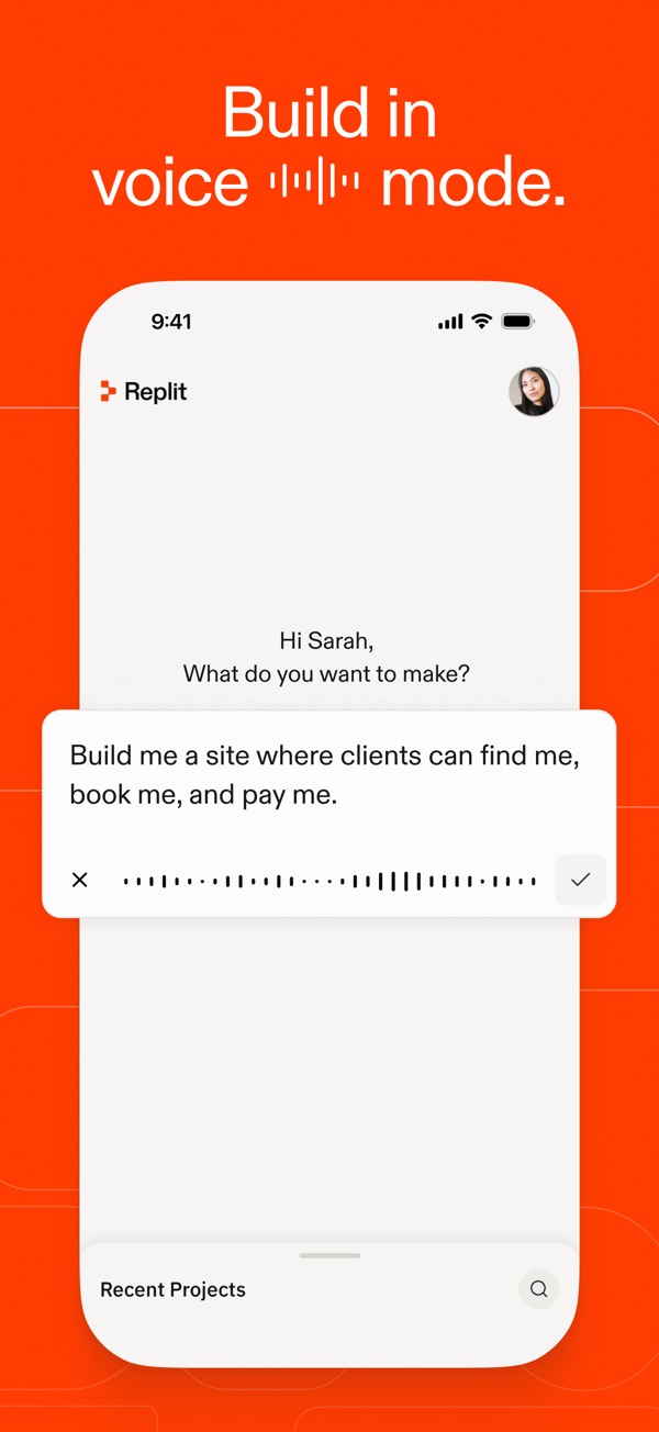 Replit iPhone screenshot 3
