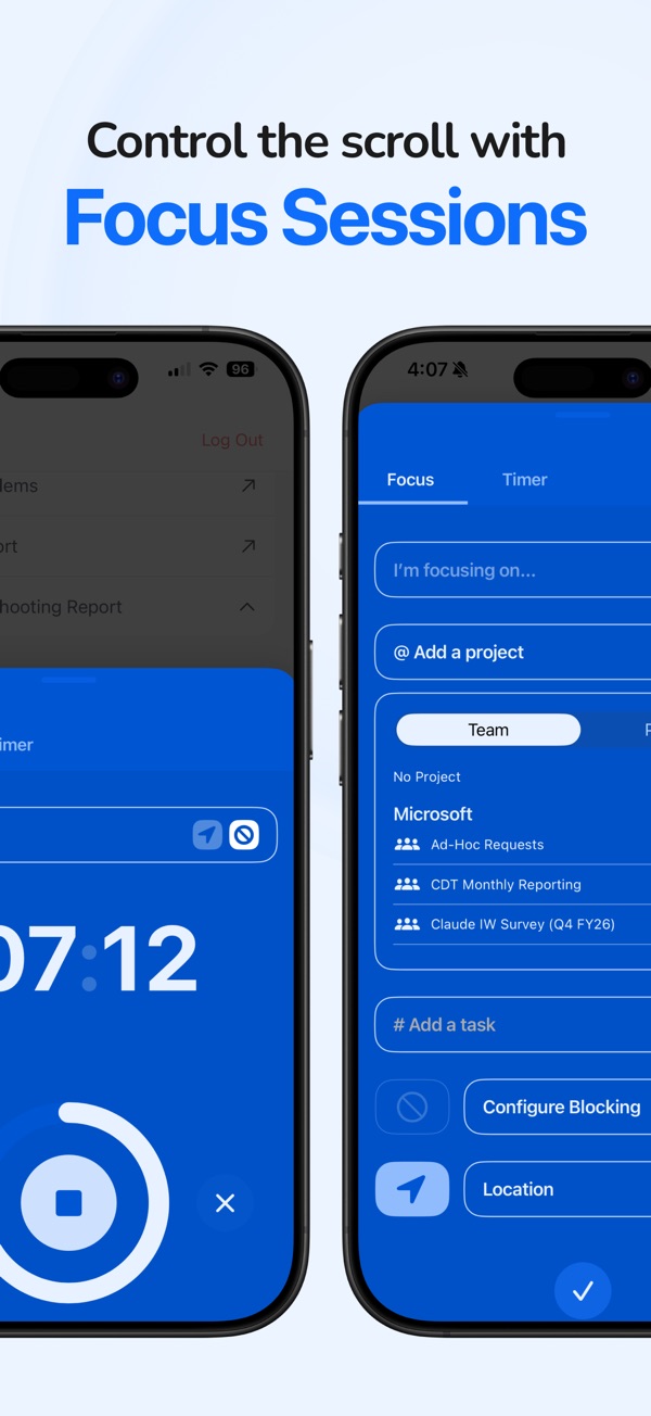 RescueTime iPhone screenshot 6