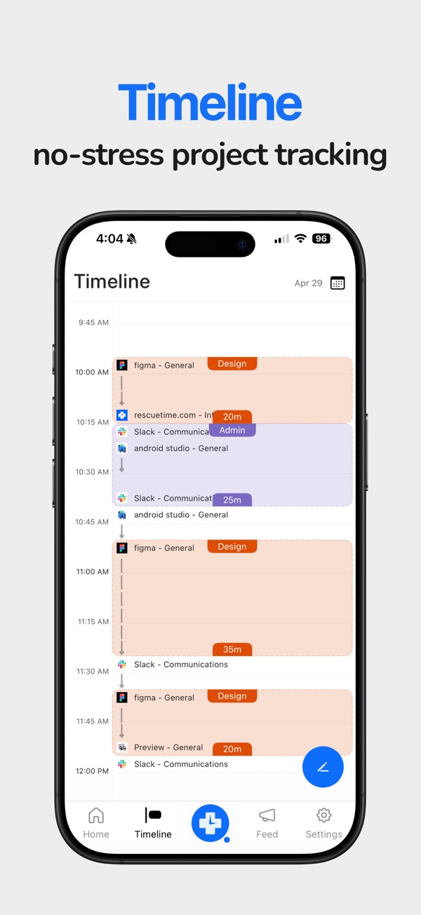RescueTime iPhone screenshot 7