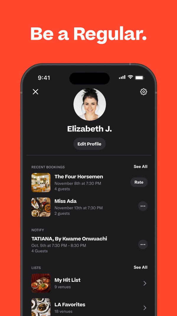 Resy iPhone screenshot 6