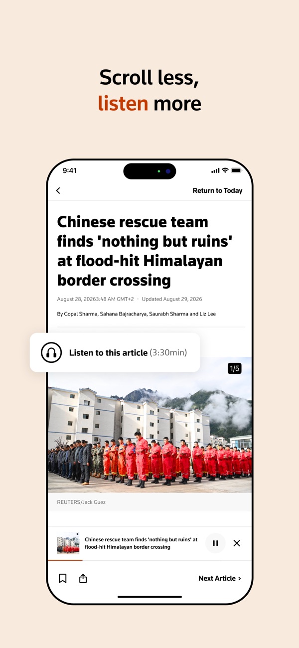 Reuters iPhone screenshot 8