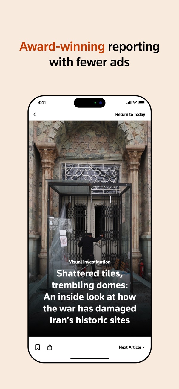Reuters iPhone screenshot 5