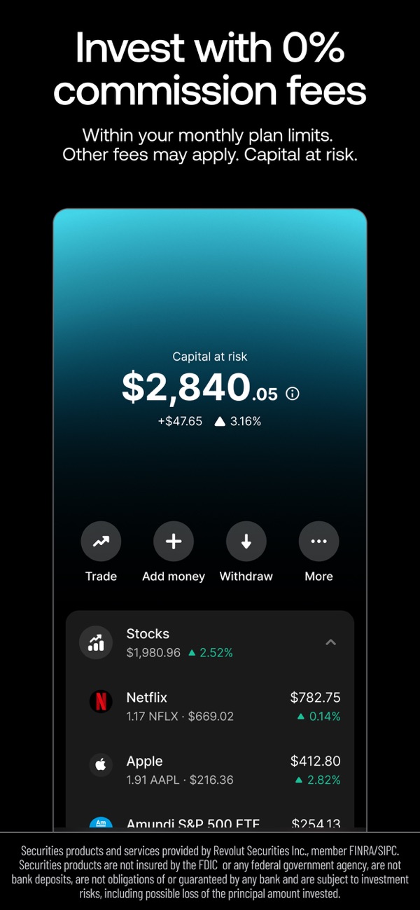 Revolut iPhone screenshot 7