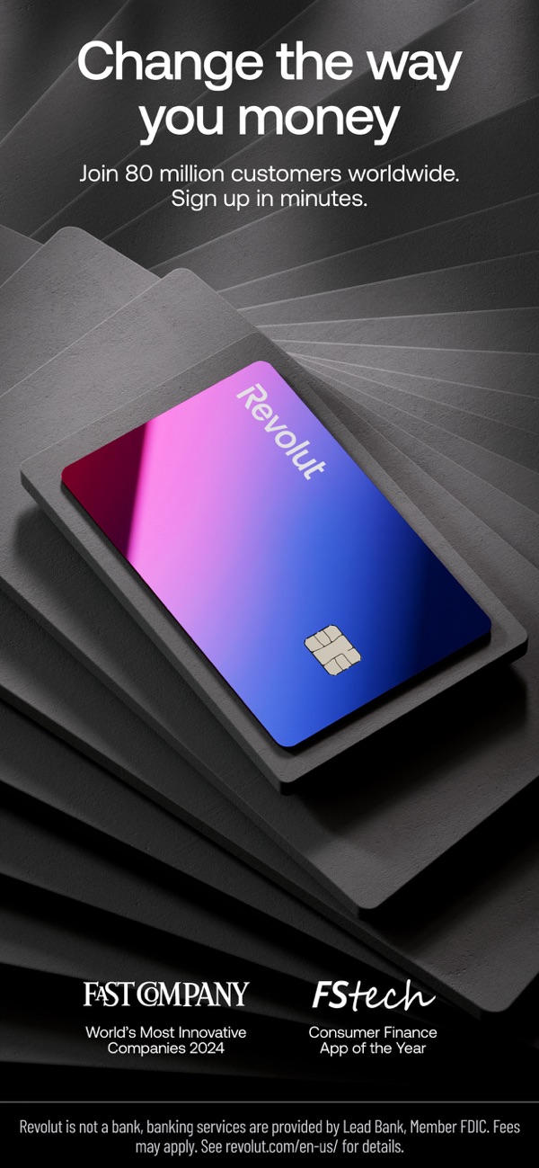 Revolut iPhone screenshot 1