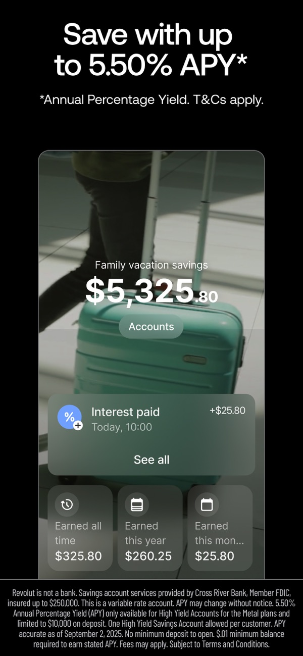 Revolut iPhone screenshot 2