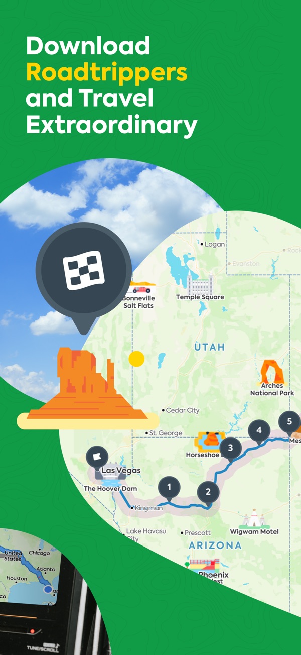 Roadtrippers iPhone screenshot 8