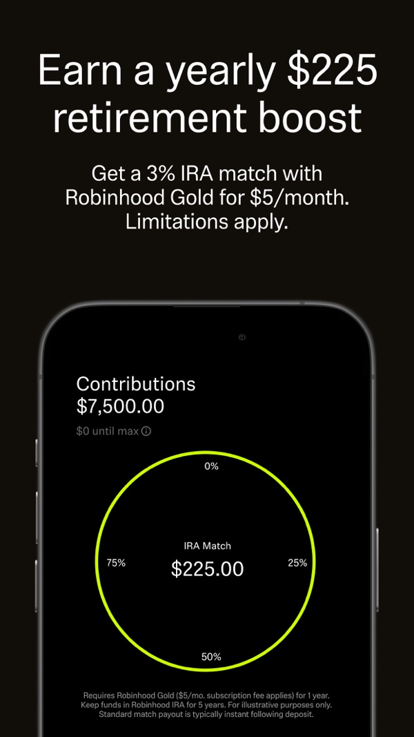 Robinhood iPhone screenshot 5