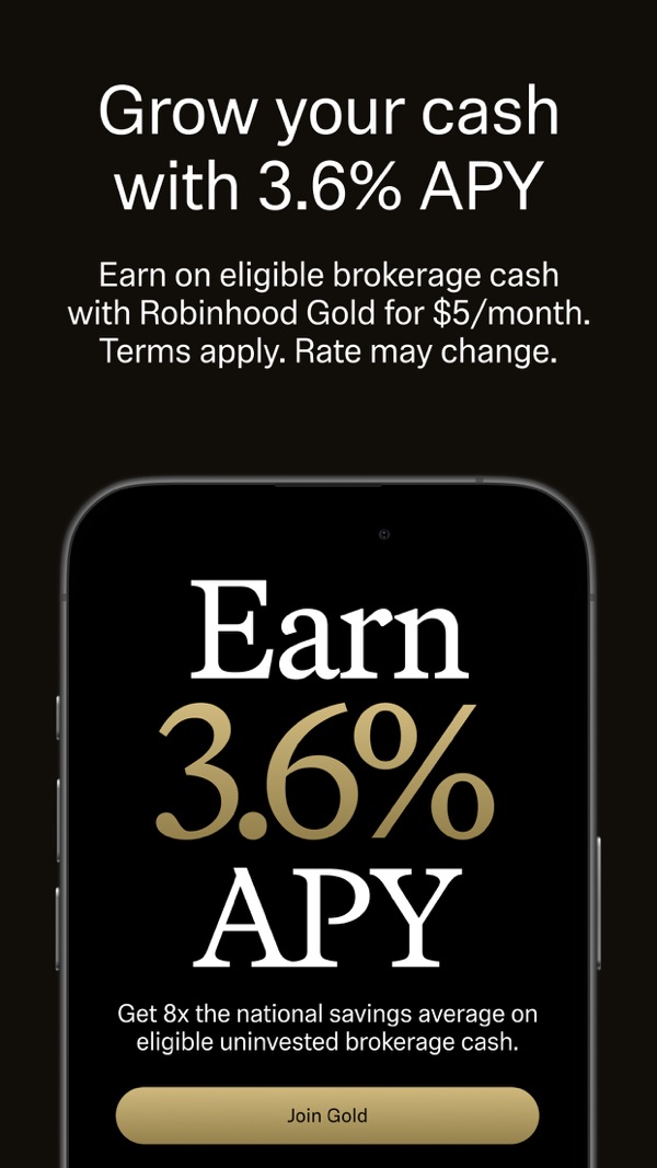 Robinhood iPhone screenshot 2