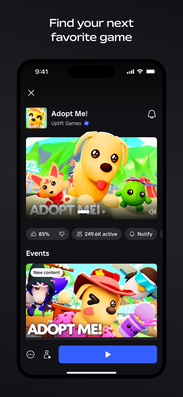 Roblox iPhone screenshot 2
