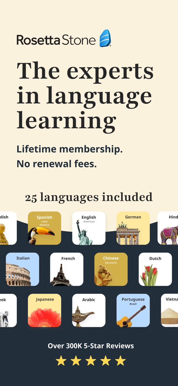 Rosetta Stone Classic (2024) iPhone screenshot 1