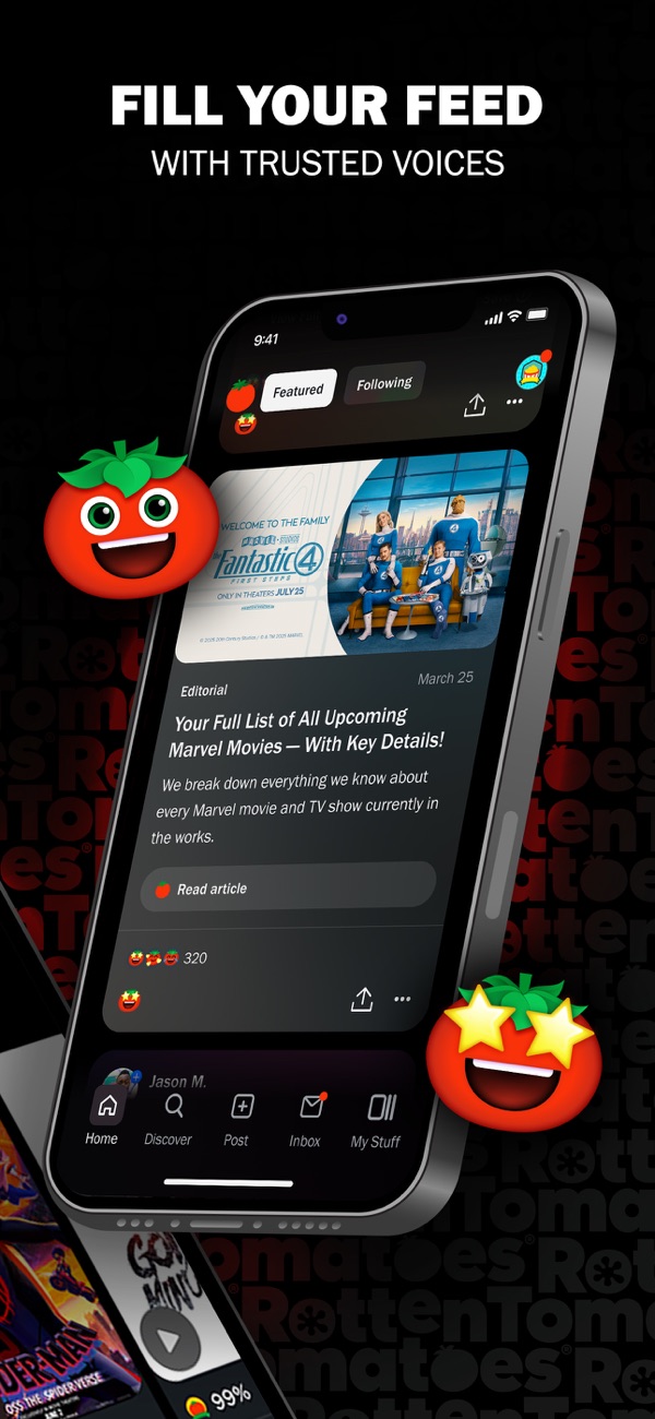 Rotten Tomatoes iPhone screenshot 2