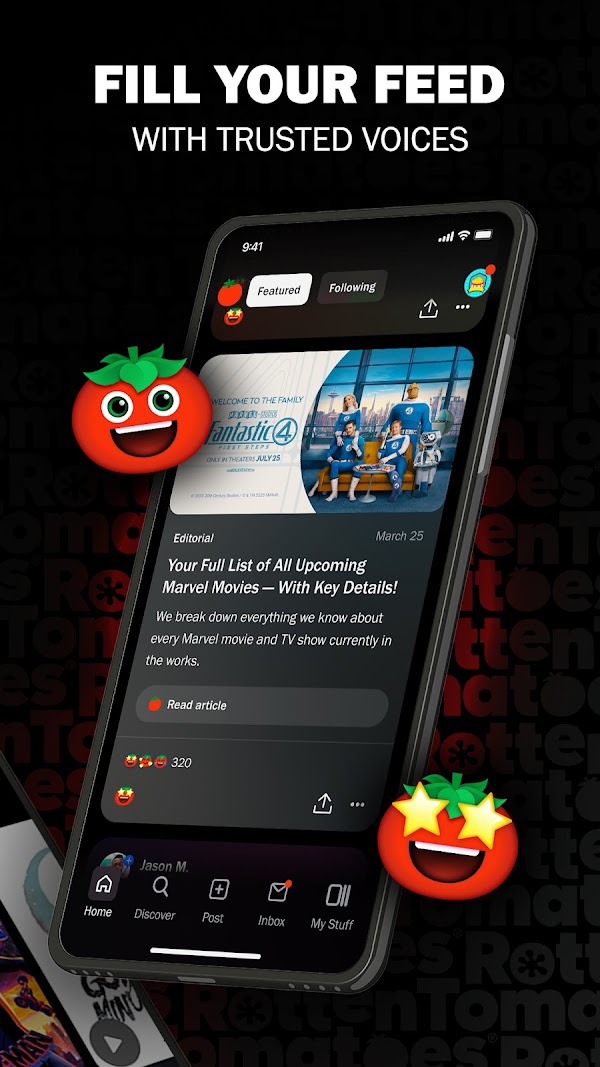 Rotten Tomatoes Android phone screenshot 2