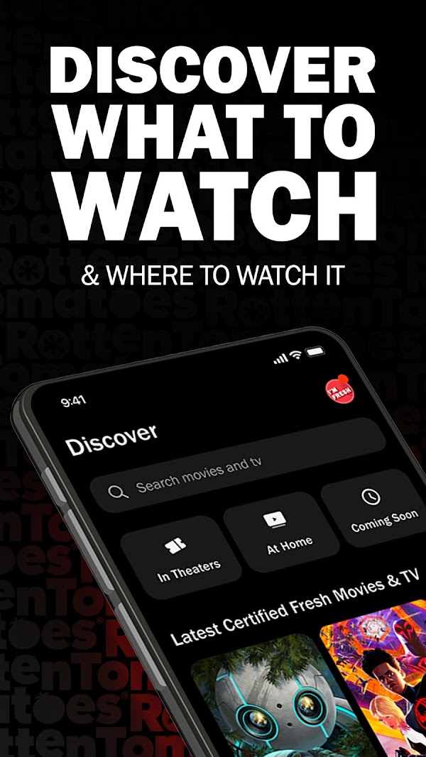 Rotten Tomatoes Android phone screenshot 1
