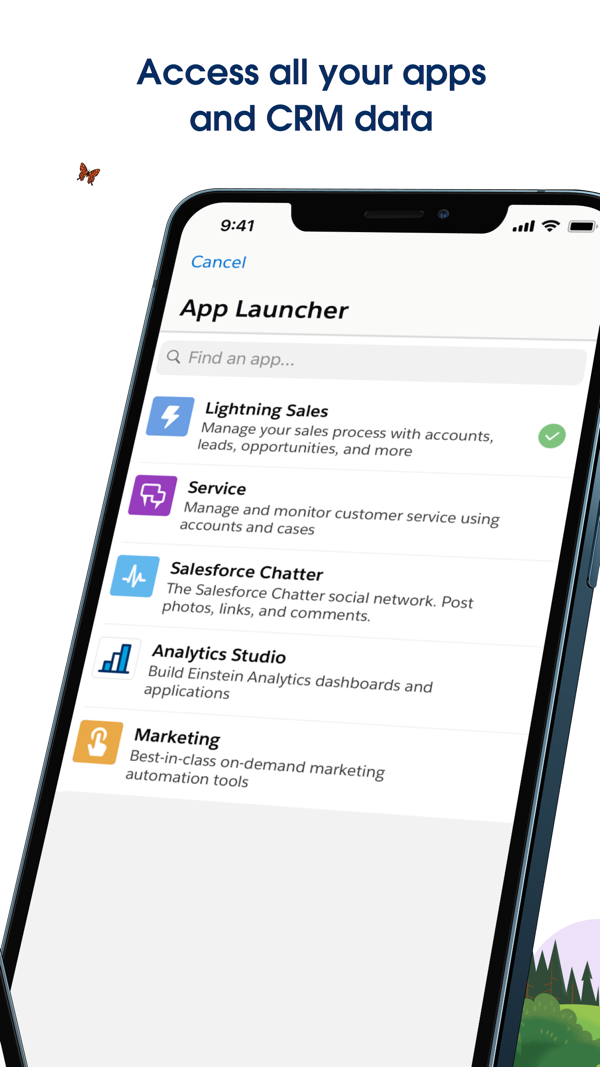 Salesforce iPhone screenshot 4