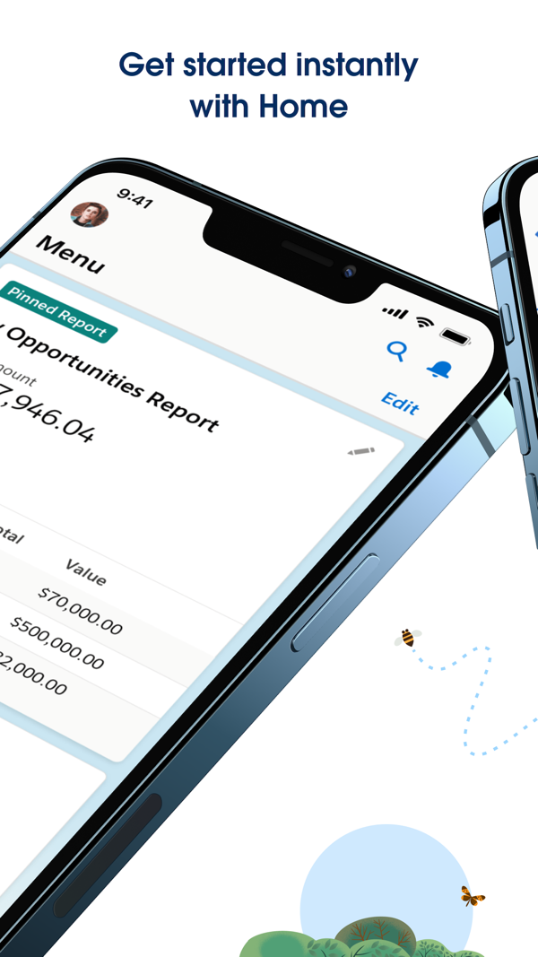 Salesforce iPhone screenshot 2