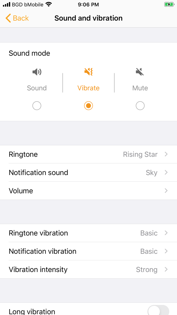 Samsung Galaxy Watch (Gear S) iPhone screenshot 7