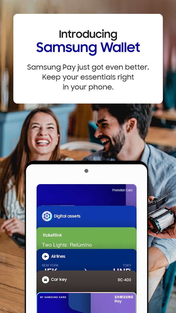 Samsung Wallet (Samsung Pay) Android phone screenshot 1