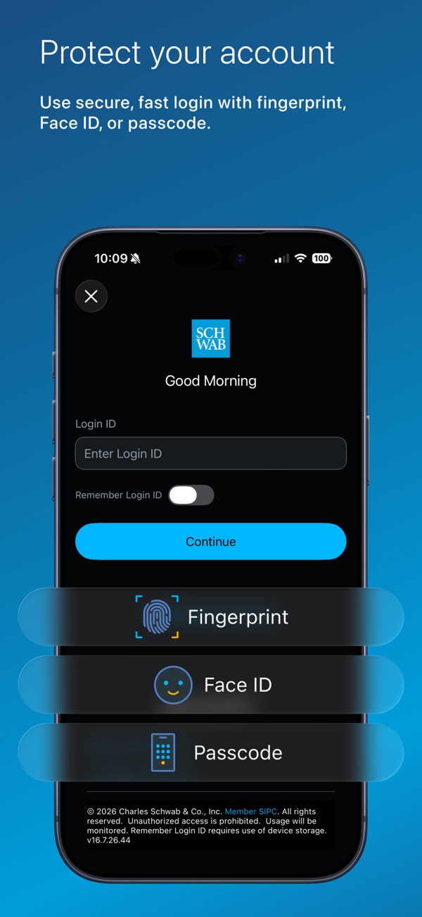 Schwab iPhone screenshot 7