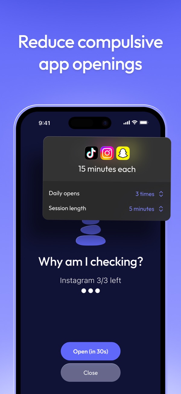 ScreenZen- Screen Time Control iPhone screenshot 2