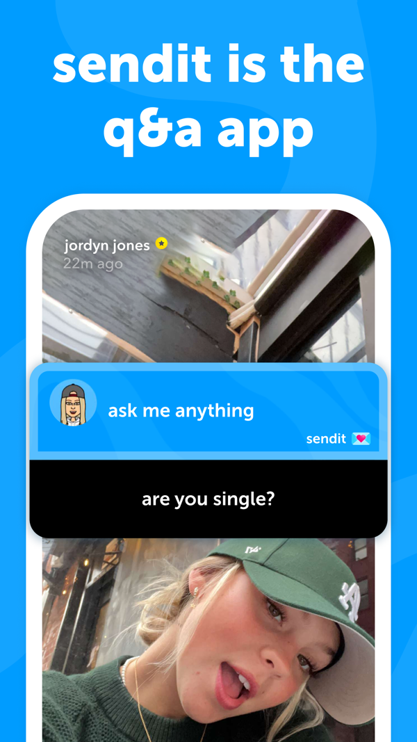 sendit iPhone screenshot 1