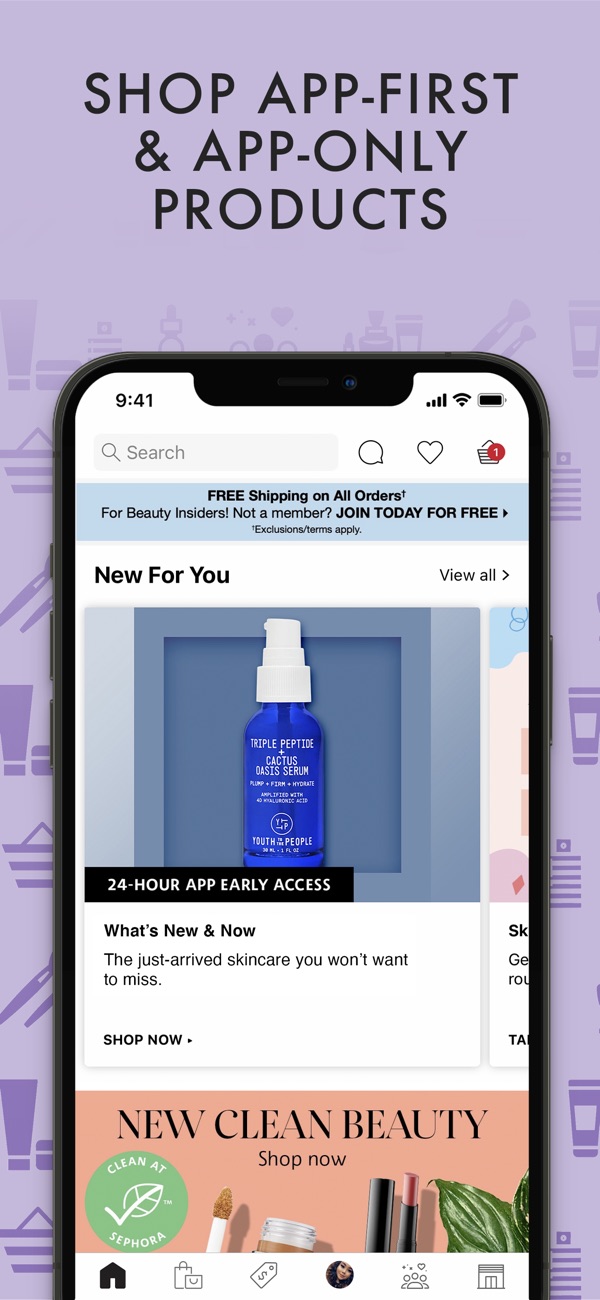 Sephora US iPhone screenshot 2