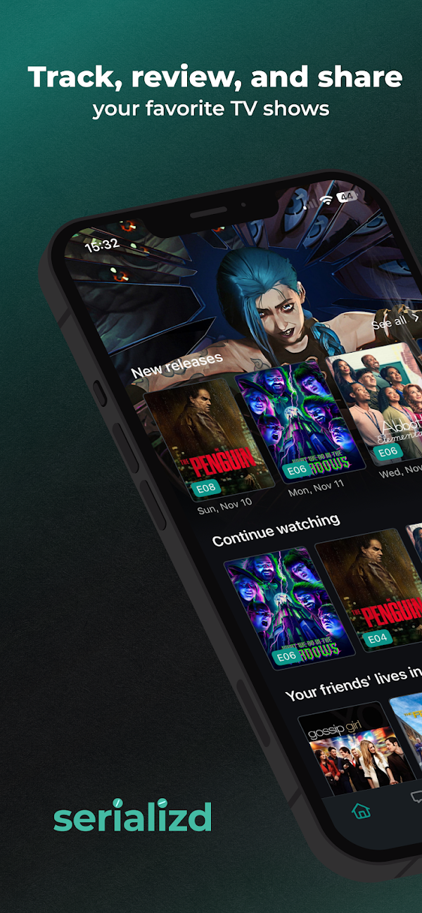 Serializd Android phone screenshot 1