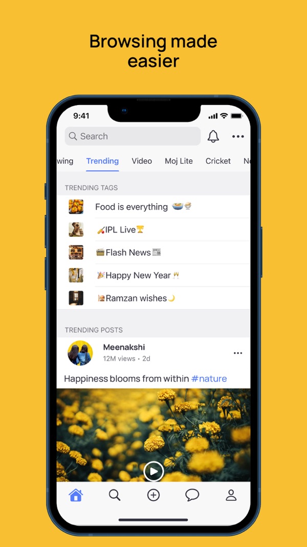 ShareChat iPhone screenshot 5