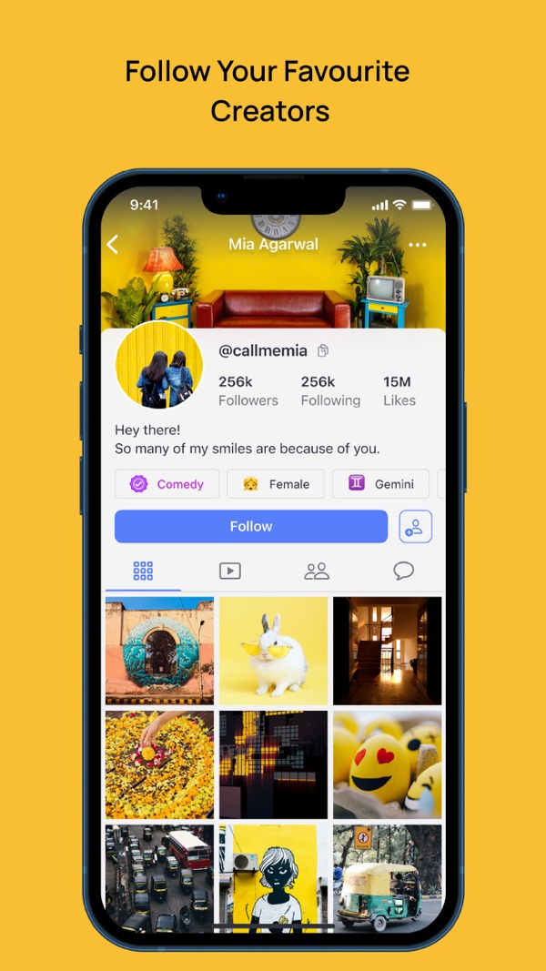ShareChat iPhone screenshot 2