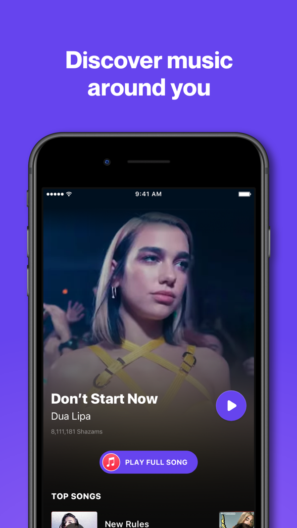 Shazam iPhone screenshot 2