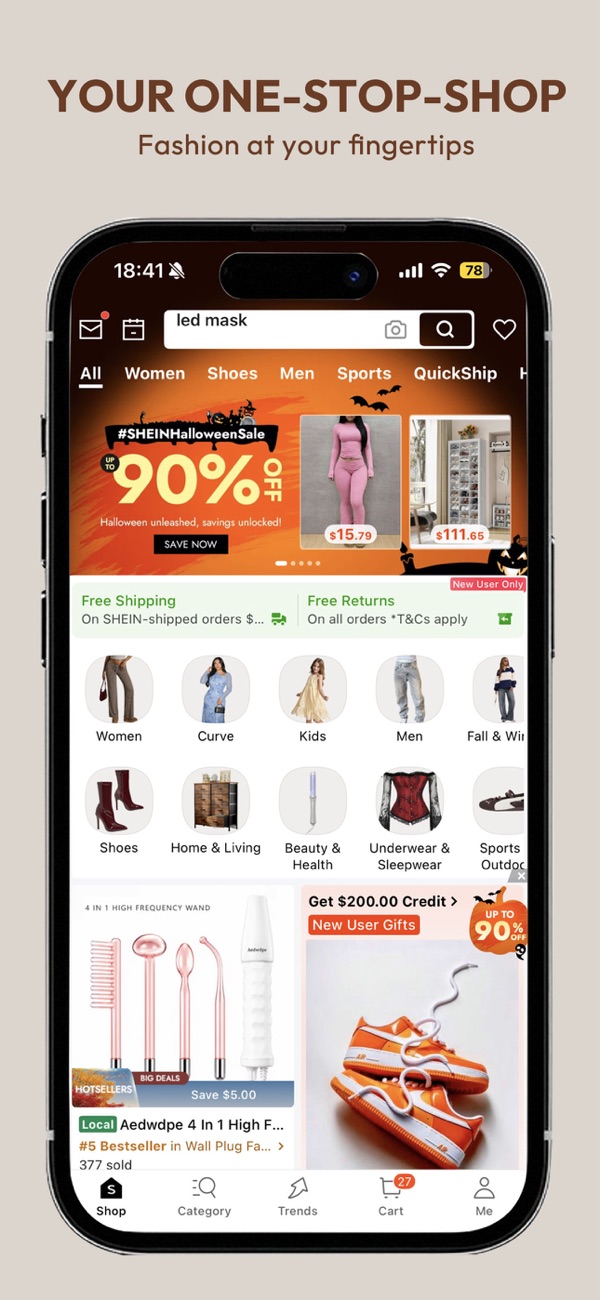 SHEIN iPhone screenshot 2
