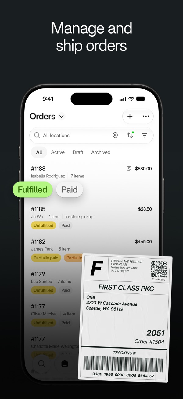 Shopify iPhone screenshot 5