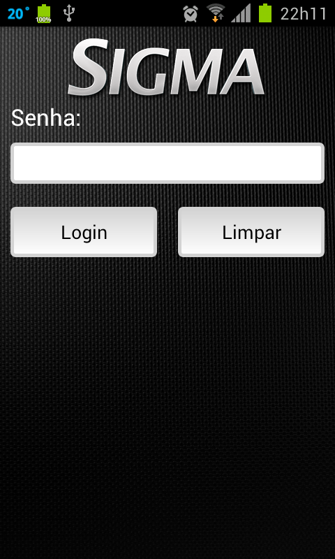 Sigma SO Android tablet screenshot 1