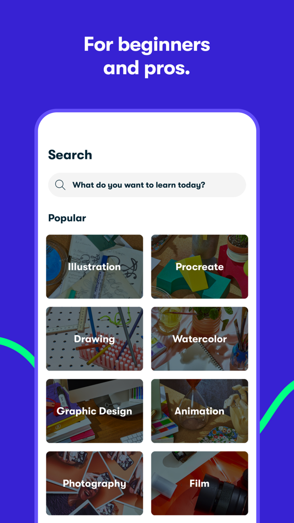 Skillshare iPhone screenshot 3